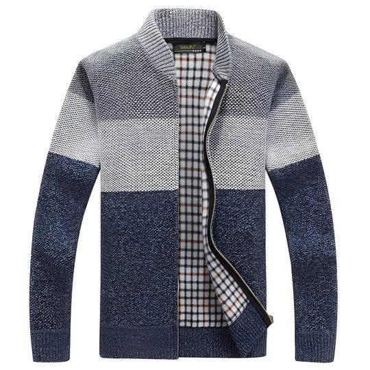 EB | Klassischer Cardigan mit Futter für Männer