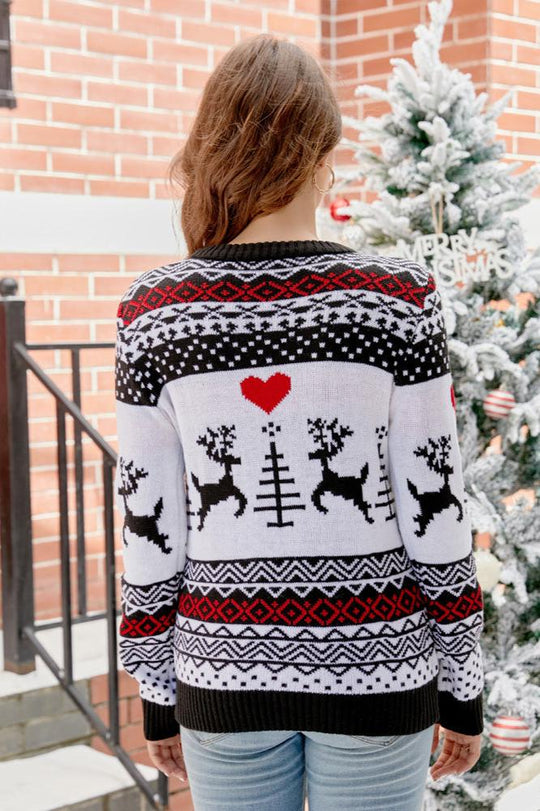 EB | Weihnachtsbär & Geweih Strickpullover