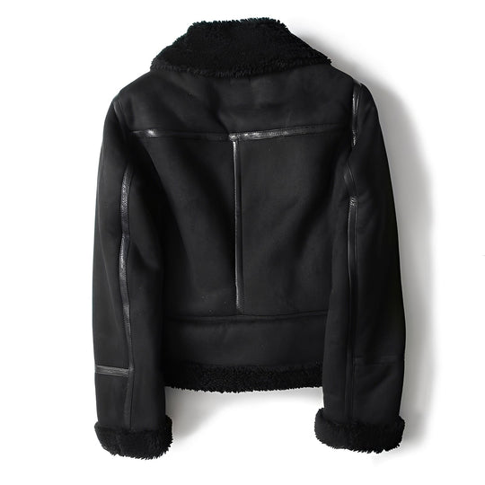 EB | Warme, weiche Lederjacke für Frauen
