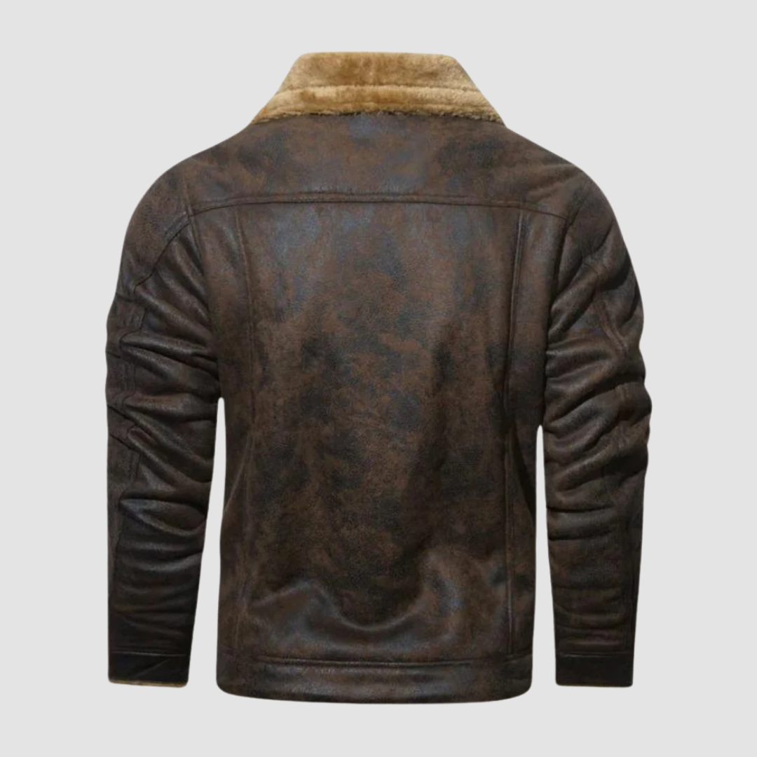 EB | Winter Bomberjacke mit Fleece-Futter und Pilotenstil