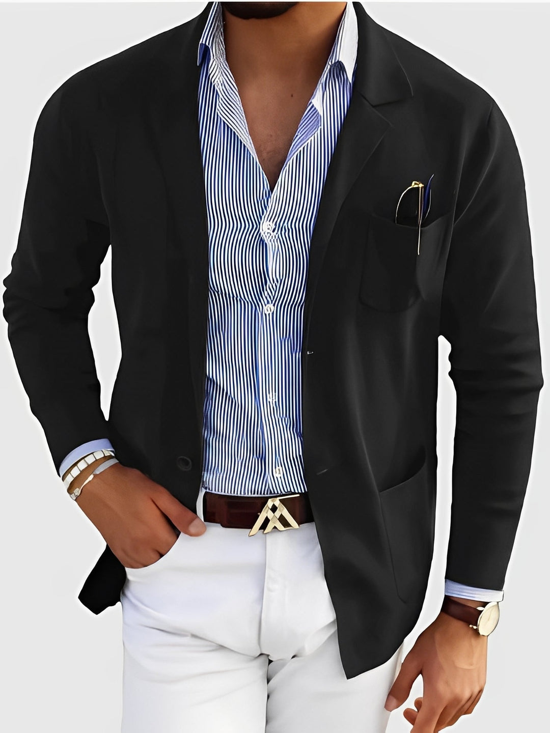 EB | Eleganter Blazer mit Taschen für Männer