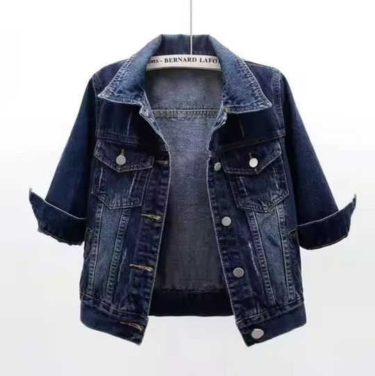 EB | Buntes Jeansjacke
