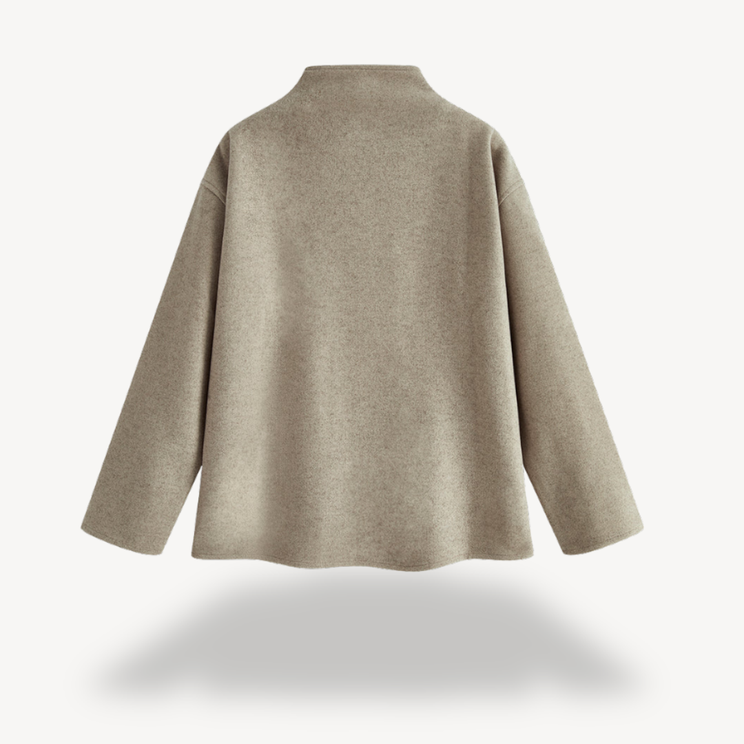 EB | Damen Doppelreiher Wollmantel