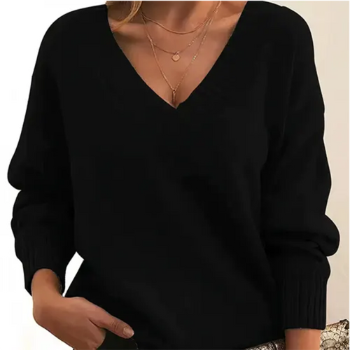 EB | Pullover Winter V-Ausschnitt für Frauen