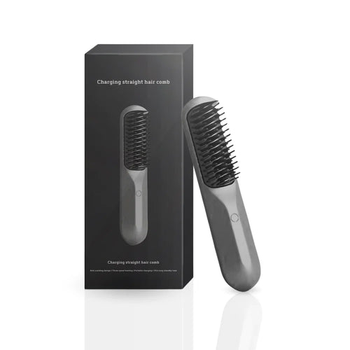 EB Brush - Kabellose Haarbürste für Locken, Wellen und Styling