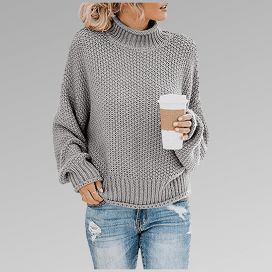 EB | Rollkragenpullover Lässiger Moderner Stil Ideal für den Winter