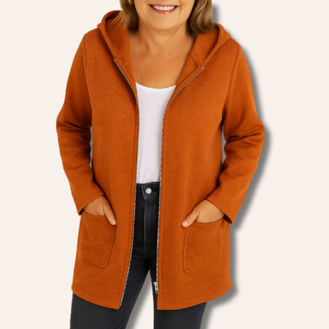 EB | Langarm-Cardigan mit Kapuze