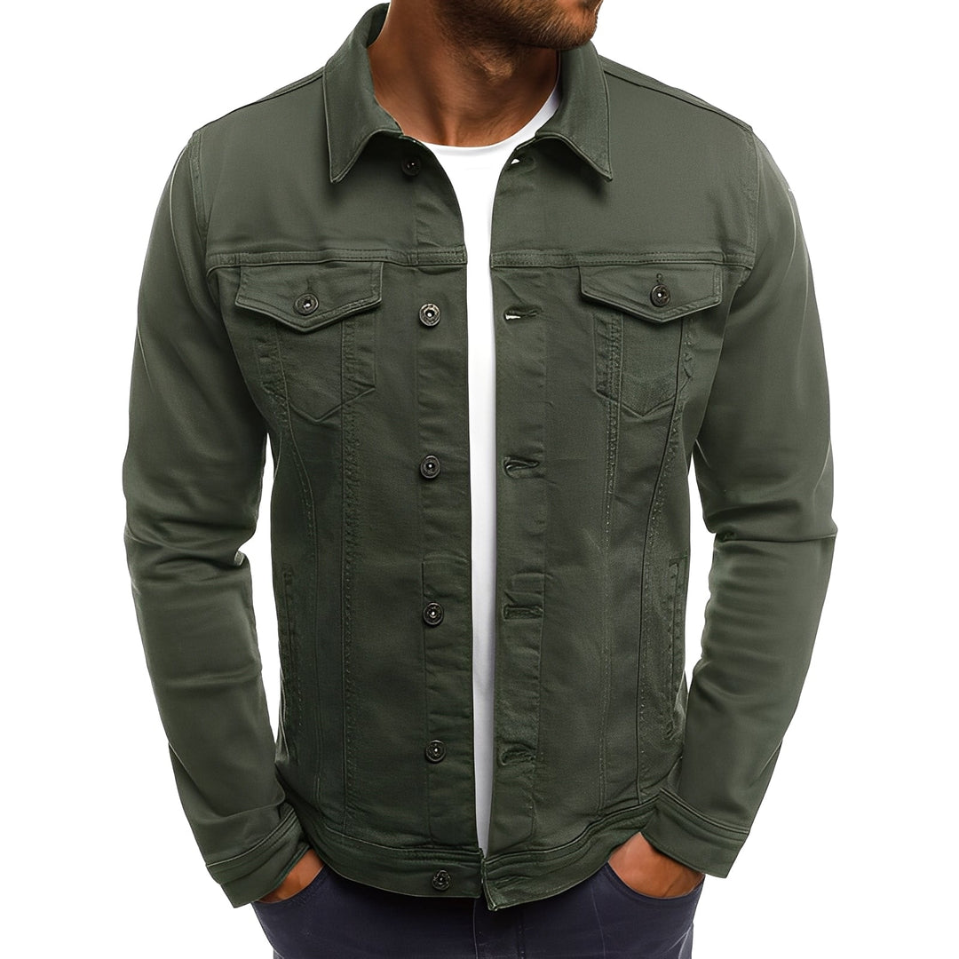 EB | Stylische Denimjacke mit Taschen für Männer