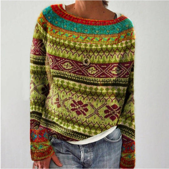 EB | Retro-inspirierter Damenpullover