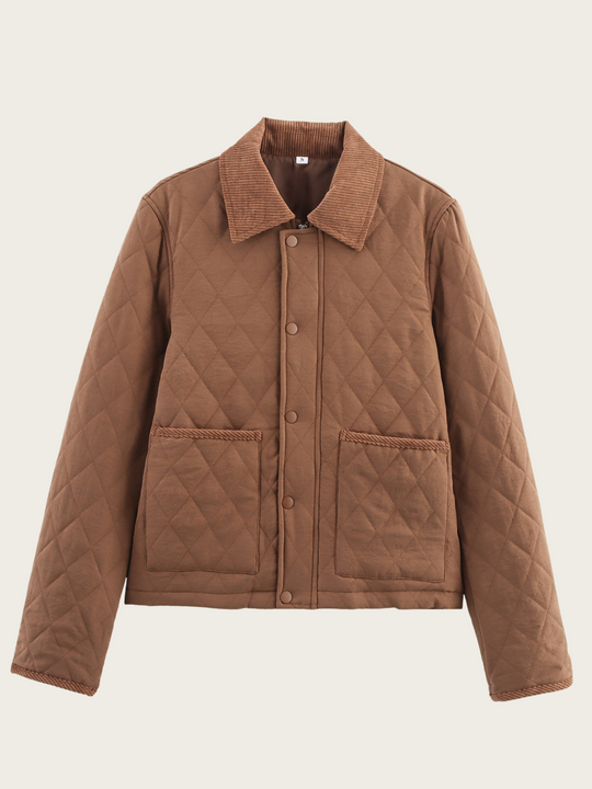 EB | Damen Steppjacke mit klassischem Kragen Aleid