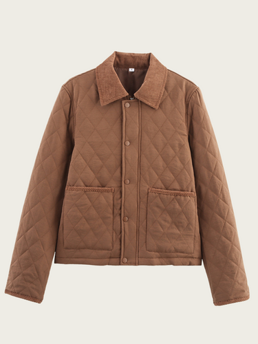 EB | Damen Steppjacke mit klassischem Kragen Aleid