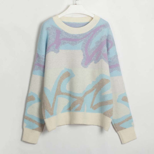 EB | Pullover mit Farbblock