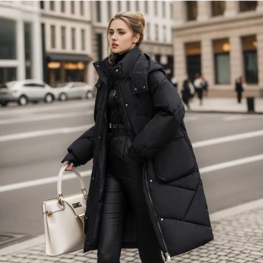 EB | Lange Jacke für Frauen Winter Warm