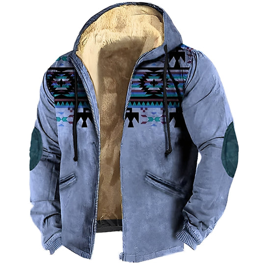 EB | Kapuzenjacke im Tribal-Stil für Herren