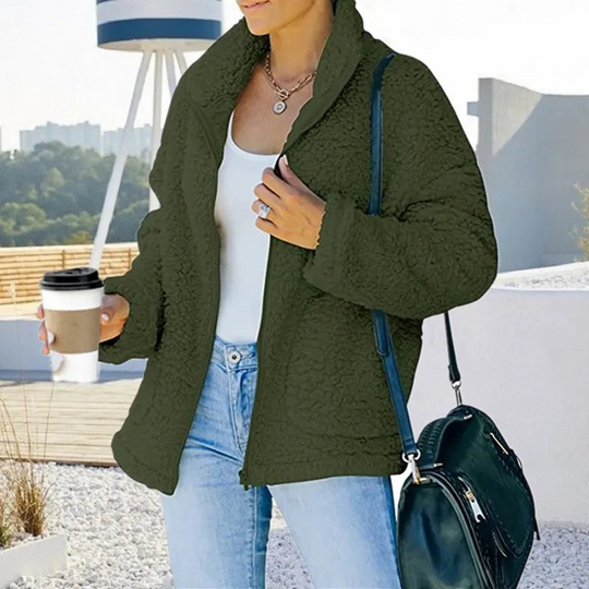 EB | Fleecejacke für Frauen Lang