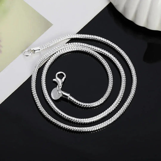 EB | 925 3Mm Sterling Silber Schlangen Kette