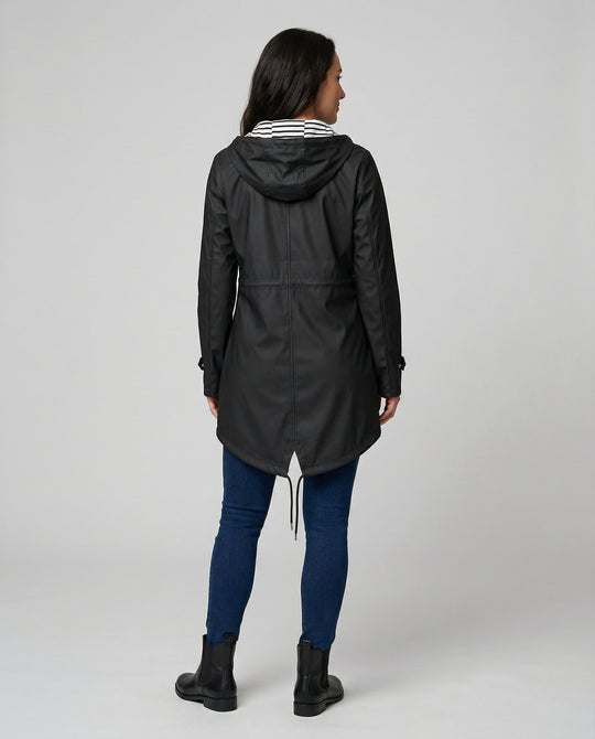 Wetterfester Damen Mantel Kapuze | EB