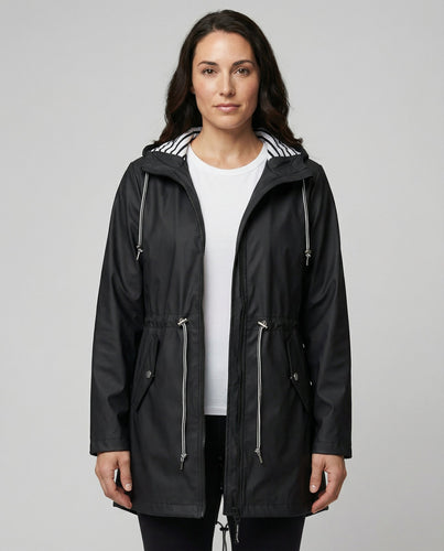Wetterfester Damen Mantel Kapuze | EB