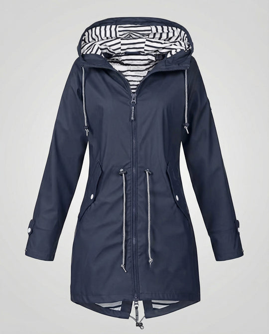 Wetterfester Damen Mantel Kapuze | EB