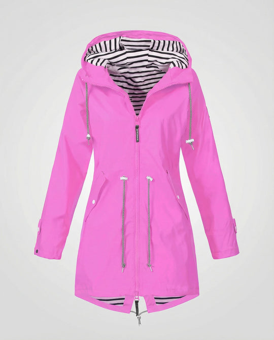 Wetterfester Damen Mantel Kapuze | EB
