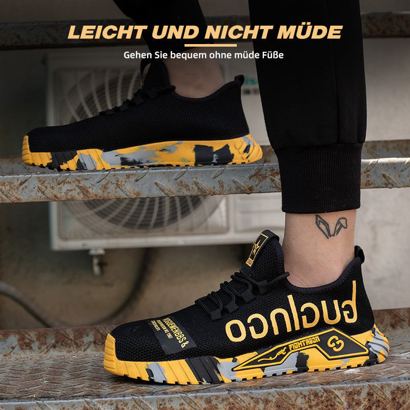 S1P Sommer-Graffiti atmungsaktive Sicherheitsschuhe EB