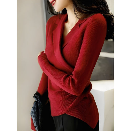 EB | Eleganter Damenpullover mit langen Ärmeln