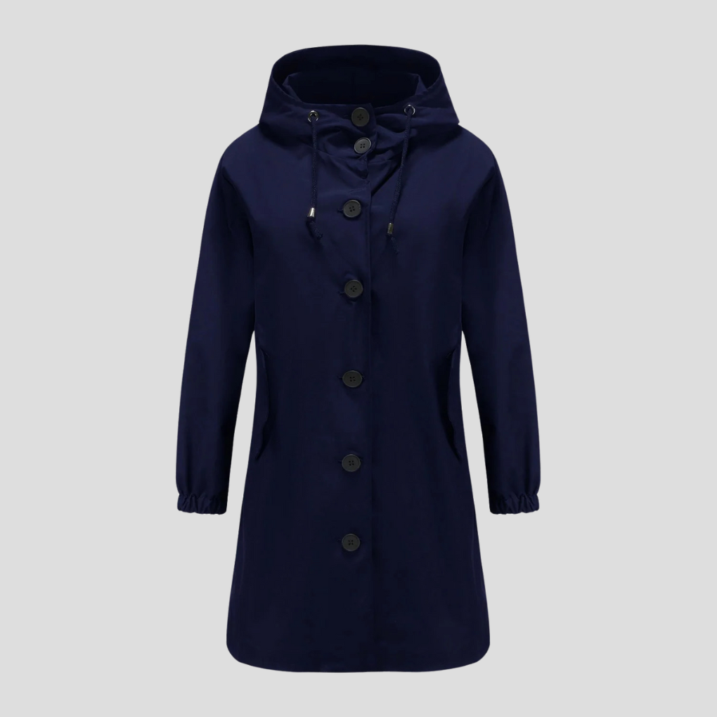 EB | Wasserdichte Regenjacke mit Kapuze für Damen