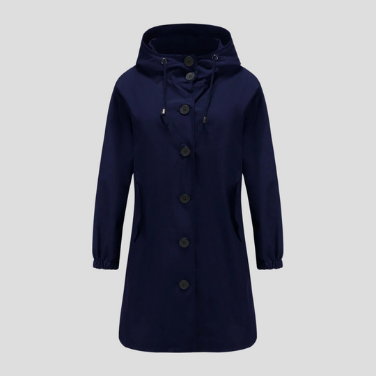 EB | Wasserdichte Regenjacke mit Kapuze für Damen