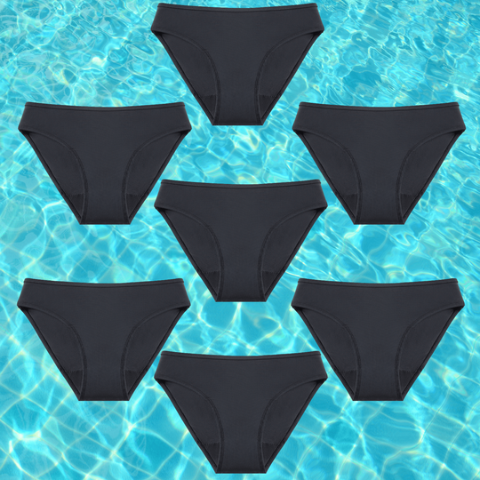 EB | Damen Menstruation Bikinislip Damenunterwäsche Schwimmbekleidung