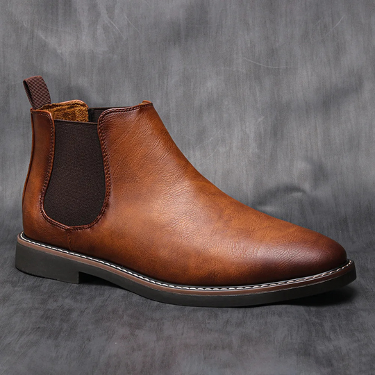 EB | Klassische Herrenschuhe Stiefel Im Chelsea Stil Aus Leder