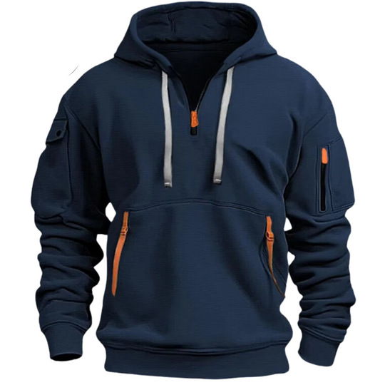 EB | Kapuzenshirt mit Reißverschlüssen Weich und Praktisch Perfekt für Outdoor-aktivitäten