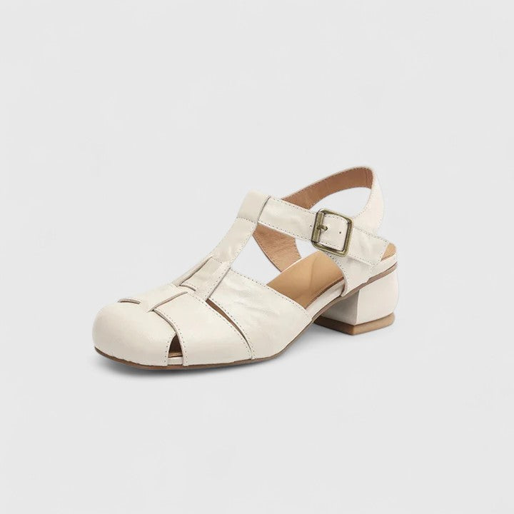 elegante Damensandalen, hochwertiges Leder. EB EB