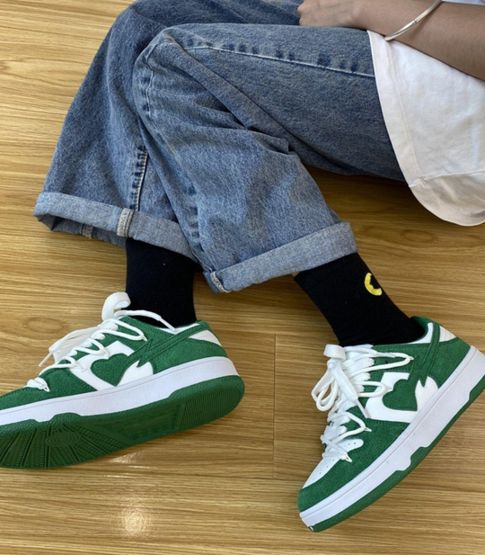EB - vulkanisierte Schuhe mit Herzdesign
