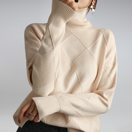 EB | Couture Rollkragenpullover im Edlen Design