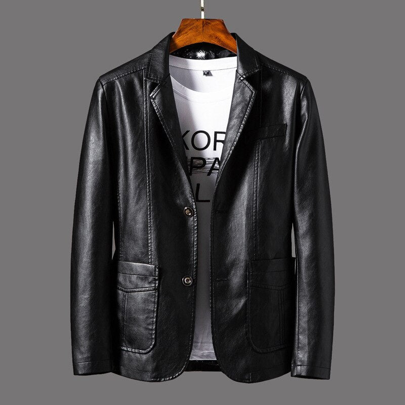 EB | Lässige Lederjacke für Herren