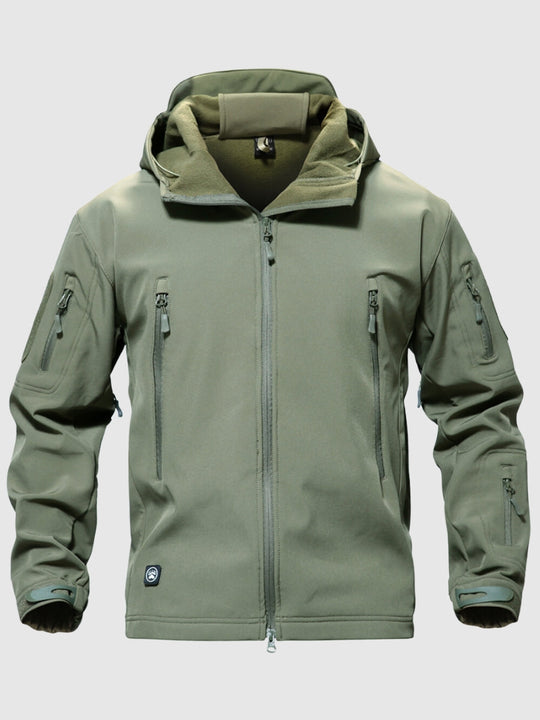 EB | Wasserabweisende Jacke Polyester Praktisch und Funktional
