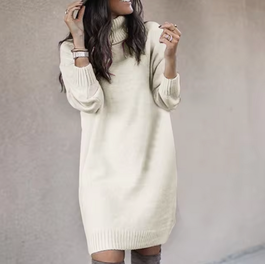 – Lockeres Pulloverkleid