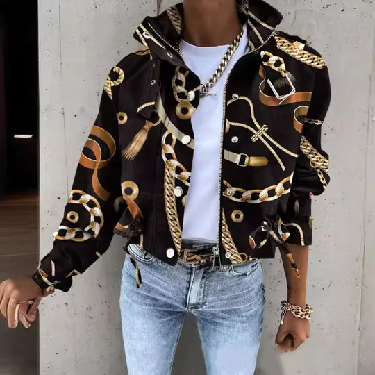 EB | Moderne Damen-Jacke mit Kordelzug