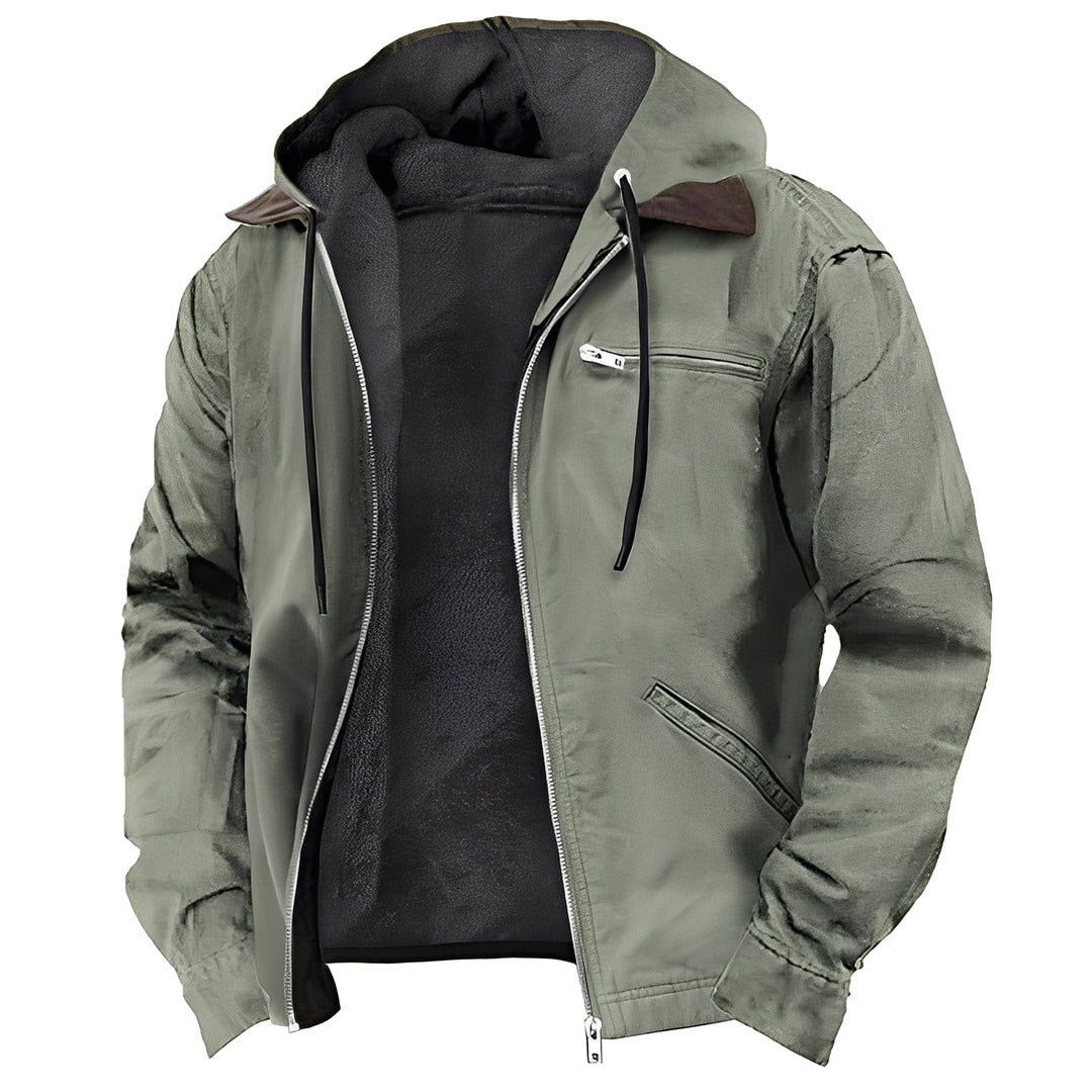 EB | Warme Outdoor-Jacke mit Kapuze für Herren