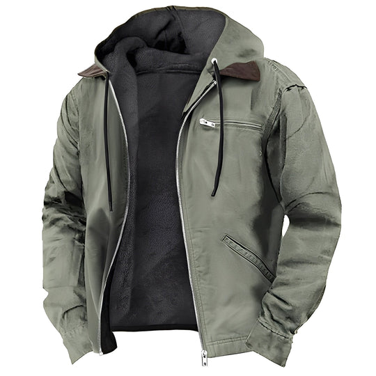 EB | Warme Outdoor-Jacke mit Kapuze für Herren