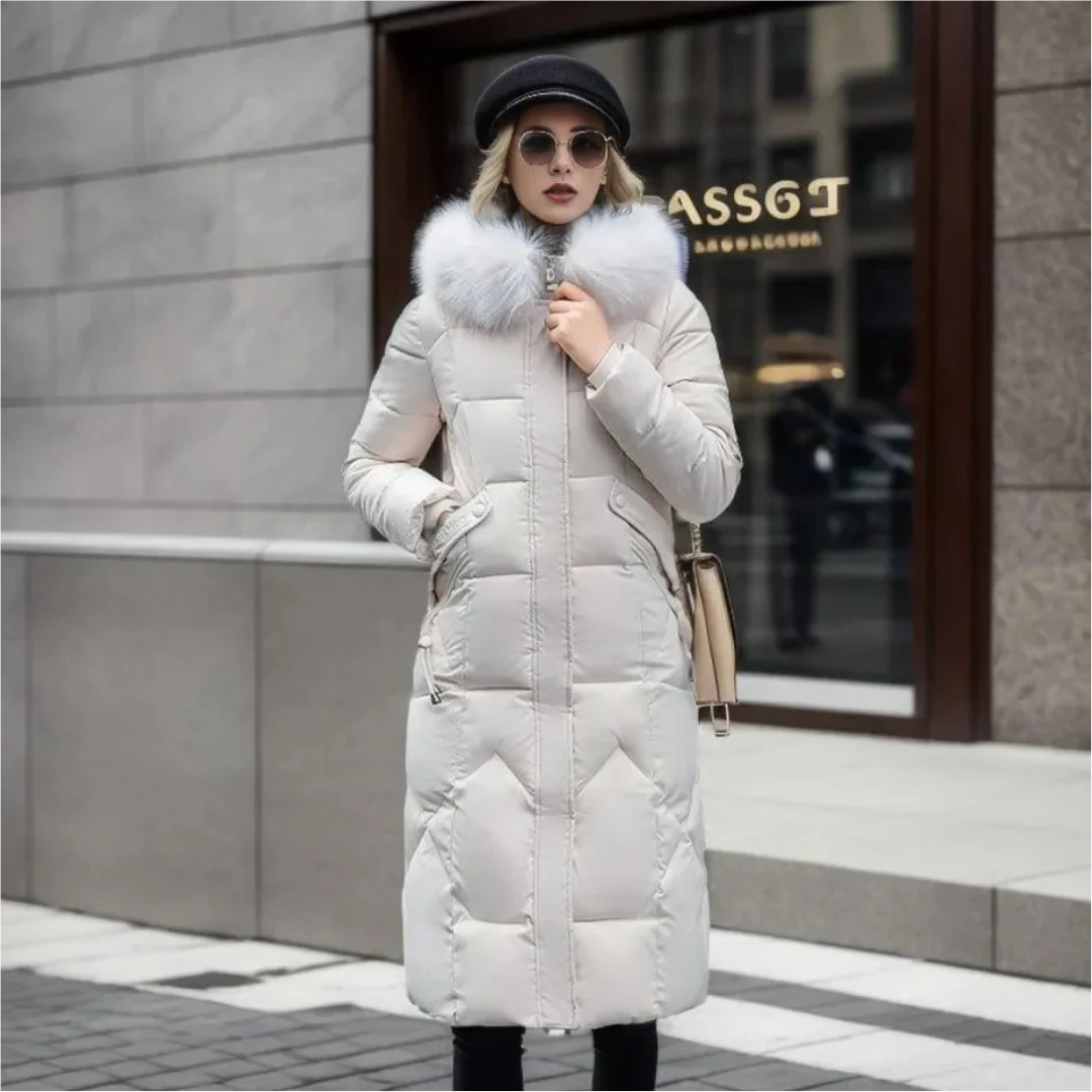 EB | Damen Winter Parka Jacke - Lange