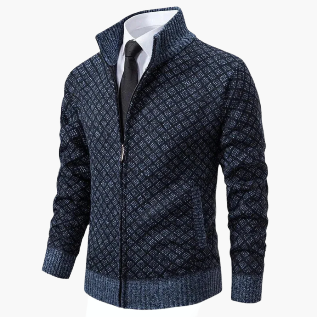 EB | Strickjacke Im Business-Look - Eleganter Freizeit- und Büro-Stil
