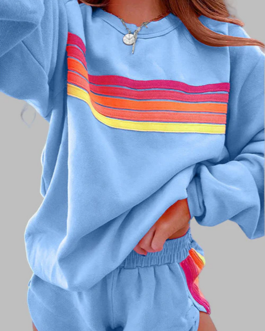EB | Gestreiftes Pyjama-Set