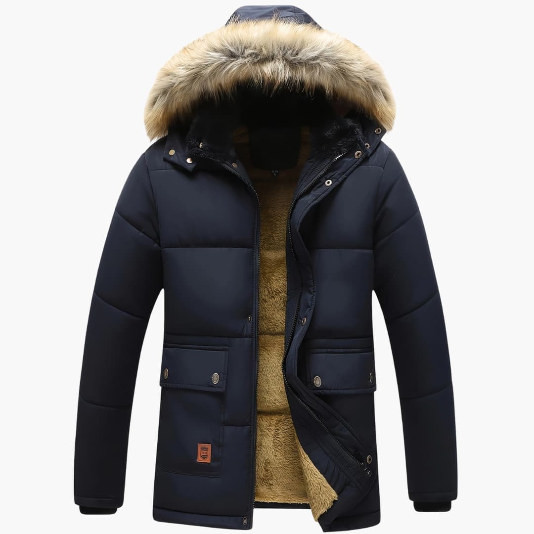EB | Fleece-Hoodie mit Reißverschluss für Herren