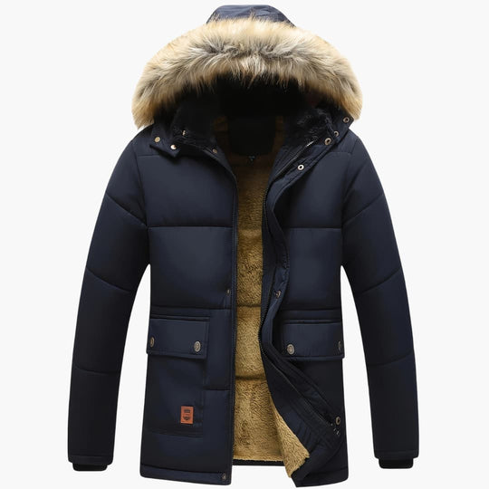 EB | Fleece-Hoodie mit Reißverschluss für Herren