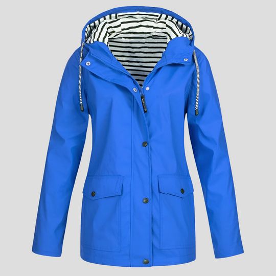 EB | Wasserdichte und Winddichte Kapuzenjacke für Damen