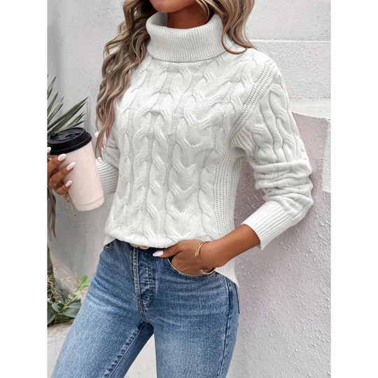 EB | Klassischer Eleganter Rollkragenpullover