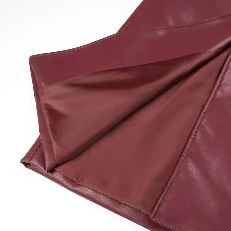 EB | Langer Retro-Mantel mit Gürtel