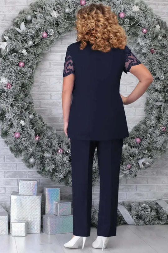EB | 3 Teilig Chiffon Brautkleid Satz für Damen