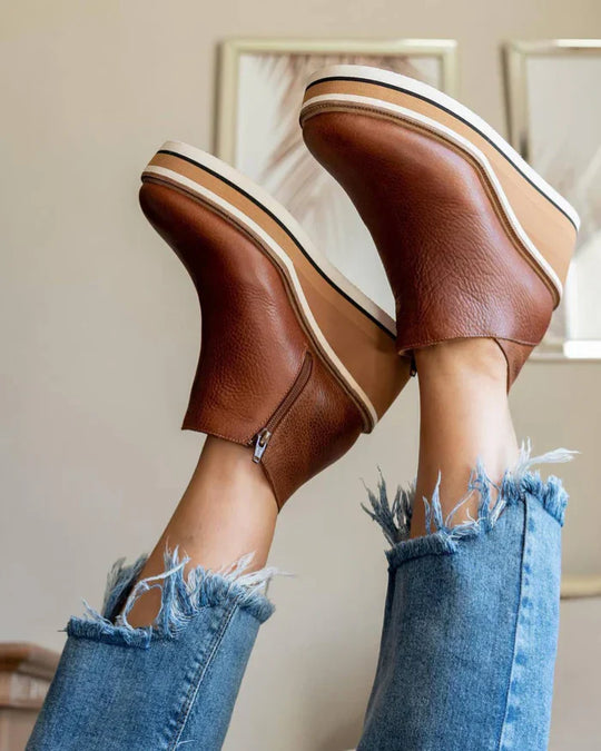 EB | Damen Keilabsatz Stiefeletten